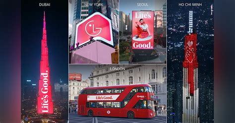 Lg Launches ‘lifes Good Campaign Spreading A Message Of Optimism To