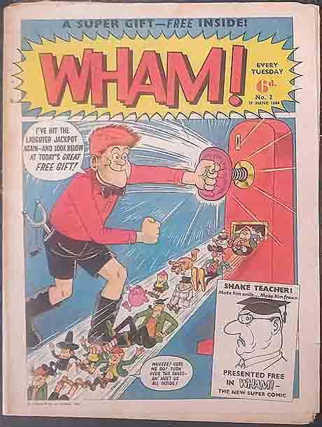 British Comics Update This Weeks 1 And 2 3 Wham 1964