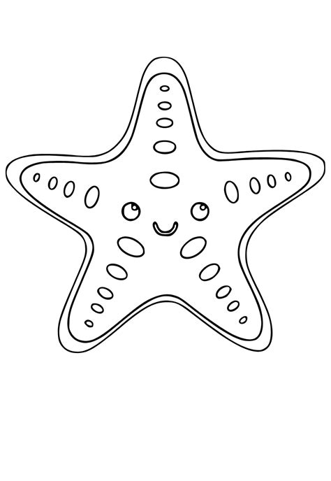Starfish Finding Nemo Coloring Pages