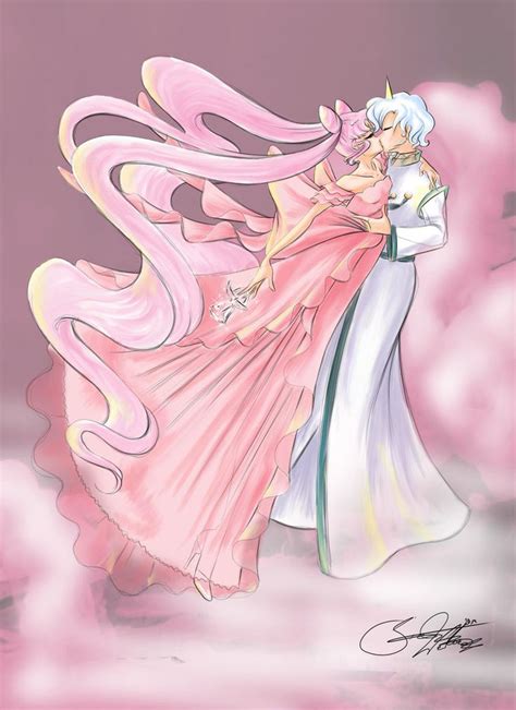 Helios And Princess Lady Serenity By SilverCatseyes On DeviantART Sailor Chibi Moon Sailor