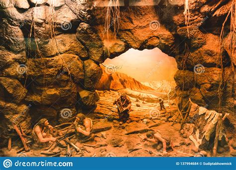 Prehistoric Cave Paintings Of Hands Editorial Photo