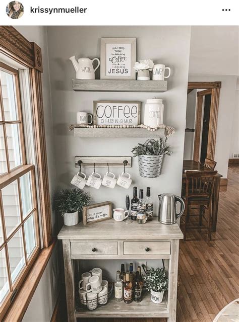 30 Latest Diy Coffee Station Ideas In Your Kitchen Trendedecor