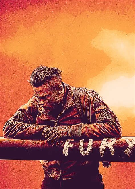 Fury Painting Art Poster Picture Metal Print Paint By Fab Bryan