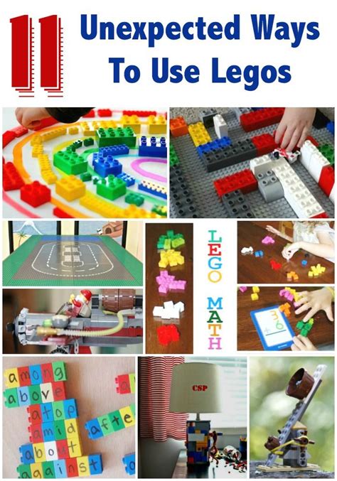 11 Unexpected Ways To Use Legos Such Great Ideas Diy Arts And Crafts