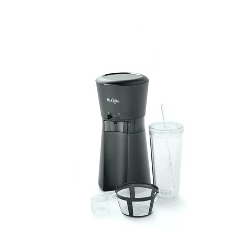 Mr Coffee Iced Coffee Maker With Reusable Tumbler And Coffee Filter