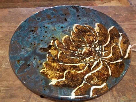 Modern Masters Metal Effects Bronze Patina With Rust And Pearl Stencil