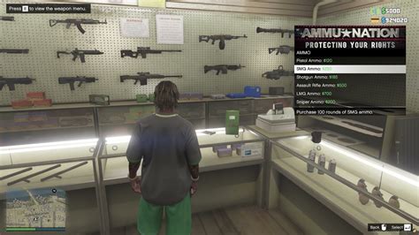 Fivem Ammu Nation Store Menu Created By Andyyy7666 Youtube