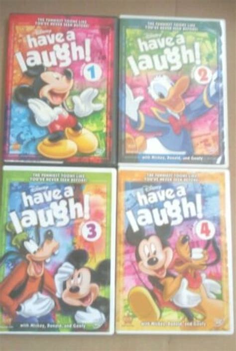 Have A Laugh Walt Disney Mickey Mouse Complete Volume 1 2 3 4 Etsy Canada