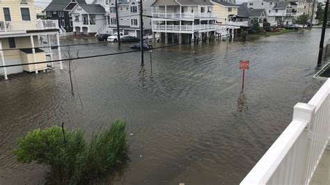 Jersey Shore Towns See Flooding From Tropical Storm Fay