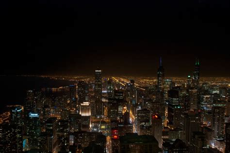 Rich Herrmann Photography Places Chicago Night Sky
