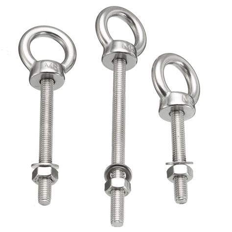 Stainless Steel Swivel Eye Bolt And Nut China Swivel Bolt And Double