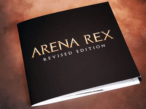 Arena Rex Rule Book Revised Edition The Battle Standard