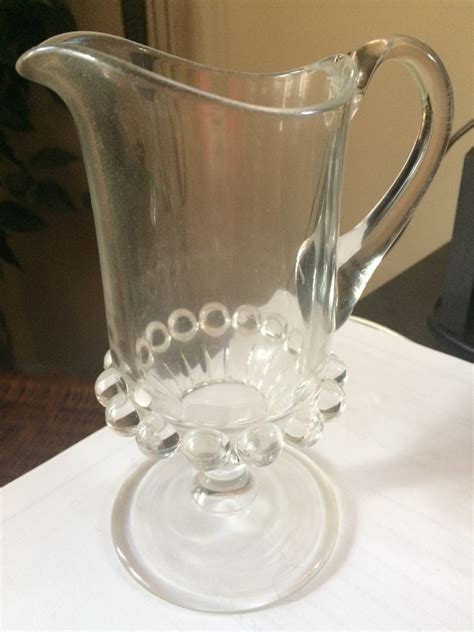 Footed Glass Pitcher Collectors Weekly