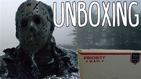 Freddy Vs Jason Battle Damaged Hockey Mask Unboxing Youtube