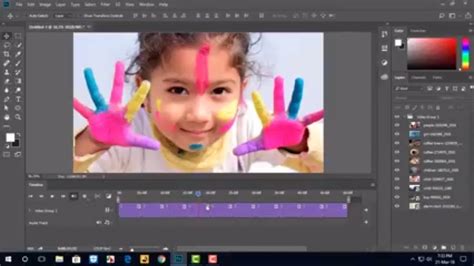 Image Slideshow In Photoshop Photoshop Tutorial Youtube