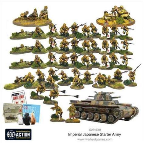 Bolt Action Japan Banzai Imperial Japanese Starter Army