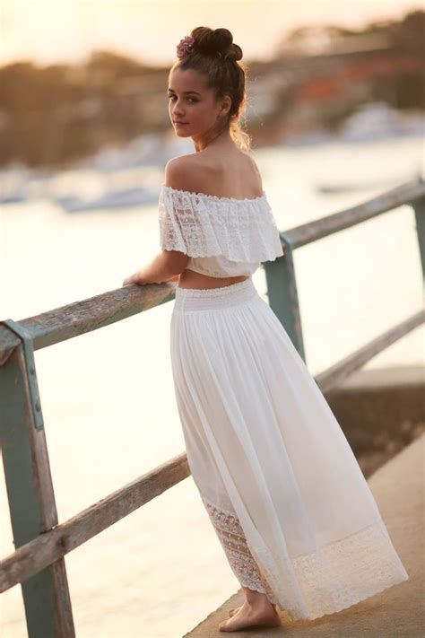 Tallulah Tween Maxi Dress Tween Maxi Dress Flower Girl Dresses Vintage Long White Dress