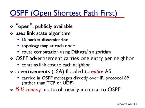 Ppt Ospf Open Shortest Path First Powerpoint Presentation Free
