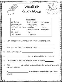 We have a variety of different and interesting subjects that can be taught and studied. Second Grade Science-CommonCore Aligned Weather Unit by ...
