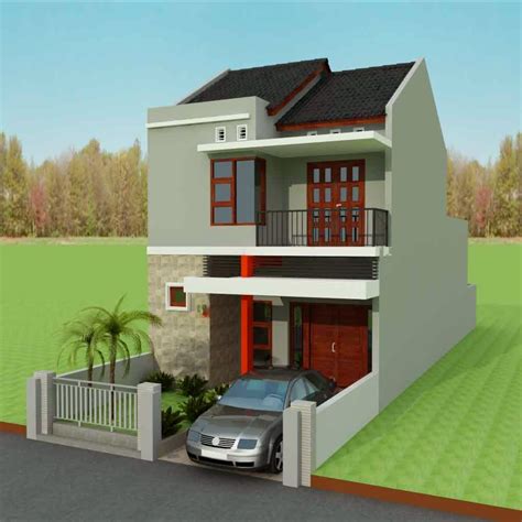 Dalam menciptakan rumah idaman yang nyaman serta menarik, desain rumah minimalis 2 lantai 6x10 dapat anda jadikan pilihan terbaik saat ini. Desain Rumah Minimalis Sederhana Terbaru 2015 | Nano Pertapan