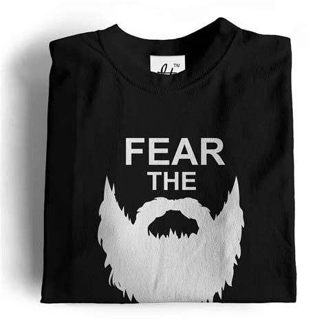 Fear The Beard Mens T Shirt Ebay