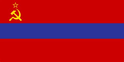 Flag Of The Armenian Soviet Socialist Republic 1952 1990 R