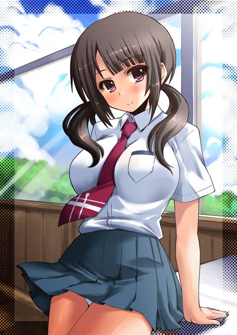 Shinshin Okita Sawa Tari Tari Highres 10s 1girl Black Hair Blush