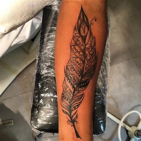 50 Feather Tattoo Designs For Men Rich History And