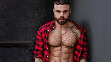 Beautiful Attractive Hairy Mascular Bodybuilder Daniel Male