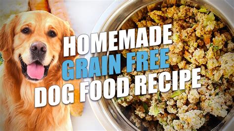 Homemade Grain Free Dog Food Recipe Healthy And Cheap Youtube