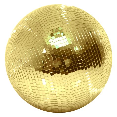 Large Gold Mirror Ball 40cm Gold Disco Ball Glitter Balls