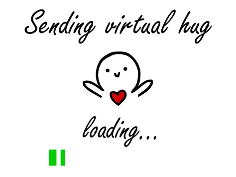 Virtual Hug Image