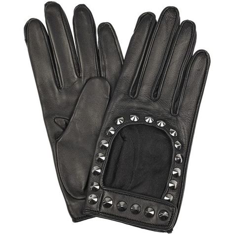 Burberry Studded Leather Gloves Leather Gloves Studded Leather Leather