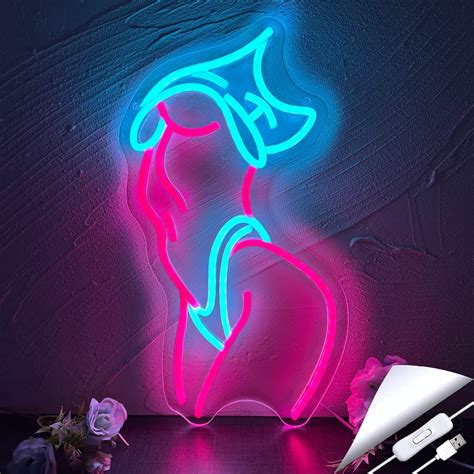 Neon Sexy Woman Signsexy Girl Neon Sign Woman Body Neon