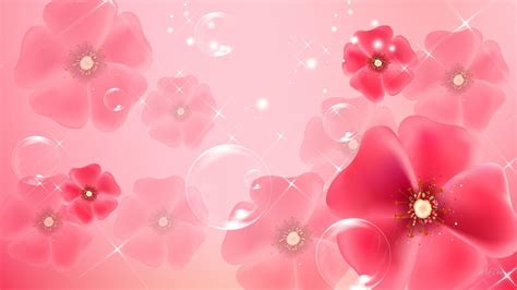 Light Pink Flower Wallpapers Wallpaper Cave