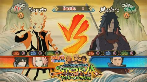 Naruto Vs Madara Naruto Shippuden Ultimate Ninja Storm Revolution Ps3
