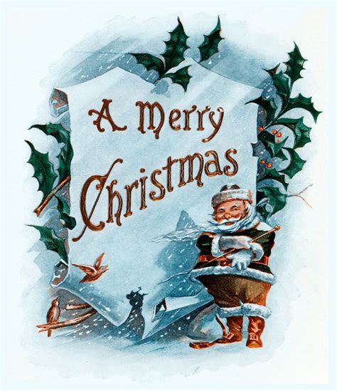 Vintage Christmas Cards Free Printable
