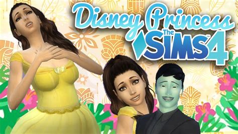 Tiki Wedding Ep 21 Sims 4 Disney Princess Challenge Youtube