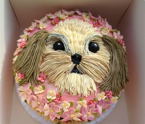 Shih Tzu Cake Dog Birthday Cake Animal Cakes Puppy Cake
