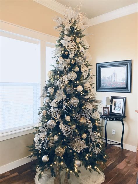 30 Silver Christmas Tree Decor