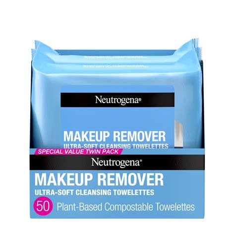 Neutrogena Makeup Remover Wipes And Face Cleansing Towelettes 25 Count