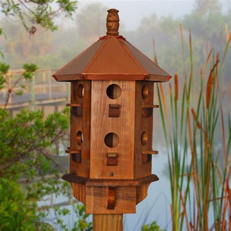 This video is sponsored by worx.get worx switchdriver here: Large Bird House Copper Birdhouse Purple Martin Box