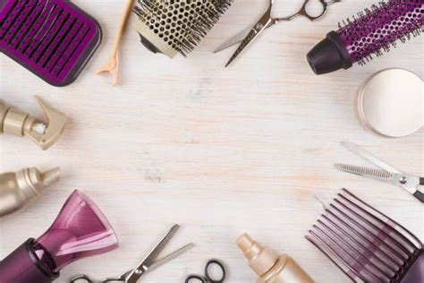 Hair Stylist Tools Background