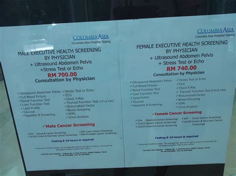 The latest tweets from columbia asia my (@columbiaasia). Mind Whispers: Health Screening Packages