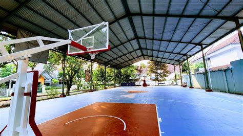 Lapangan Basket C3 Basketball Court Semi Indoor