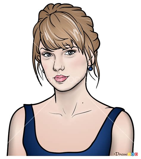 How To Draw Taylor 5 Taylor Swift