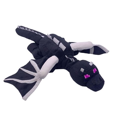 New Minecraft Ender Dragon Plush Toy Jinx Mojang Stuffed Animal Toy