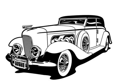 antique car - Clip Art Library