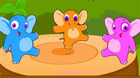 Five Little Elephants Popular Nurseryrhyme Collection I Children