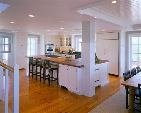 Find ideas and inspiration for structural post in kitchen island to add to your own home. Island Support Post Beam | Houzz